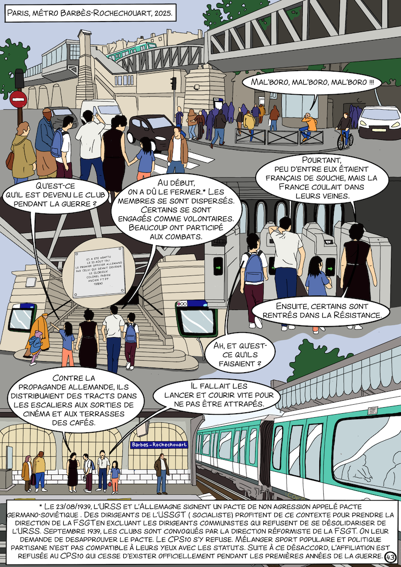 L'histoire du CPS10 en BD Page 43